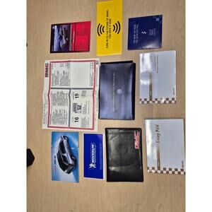 2004 GMC GM Envoy SUV XUV Owner's Owners Manual COMPLETE DVDs & WINDOW STICKER